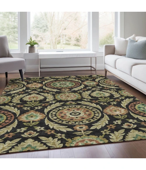 Addison Chantille ACN751-Black 3 ft. X 5 ft. Rectangle Rug