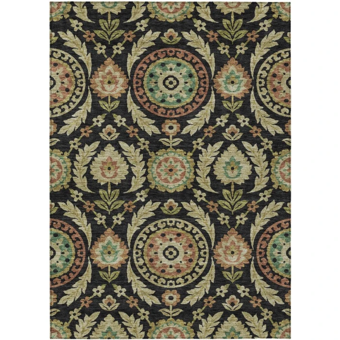 Addison Chantille ACN751-Black 3 ft. X 5 ft. Rectangle Rug