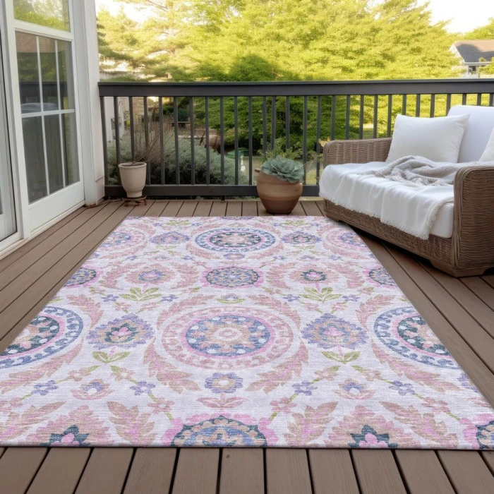 Addison Chantille ACN751-Blush 8 ft. X 10 ft. Rectangle Rug