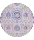 Addison Chantille ACN751-Blush 8 ft. X 8 ft. Round Rug