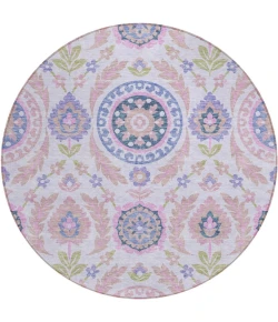 Addison Chantille ACN751-Blush 8 ft. X 8 ft. Round Rug