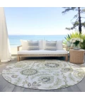 Addison Chantille ACN751-Ivory 8 ft. X 8 ft. Round Rug