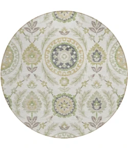 Addison Chantille ACN751-Ivory 8 ft. X 8 ft. Round Rug
