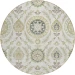 Addison Chantille ACN751-Ivory 8 ft. X 8 ft. Round Rug