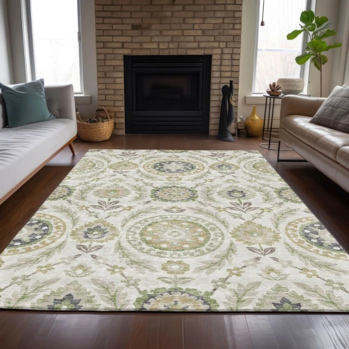 Addison Chantille ACN751-Ivory 3 ft. X 5 ft. Rectangle Rug