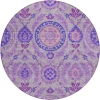 Addison Chantille ACN751-Lavender 8 ft. X 8 ft. Round Rug