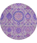 Addison Chantille ACN751-Lavender 8 ft. X 8 ft. Round Rug