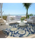 Addison Chantille ACN751-Navy 8 ft. X 8 ft. Round Rug