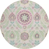 Addison Chantille ACN751-Pink 8 ft. X 8 ft. Round Rug