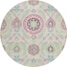Addison Chantille ACN751-Pink 8 ft. X 8 ft. Round Rug