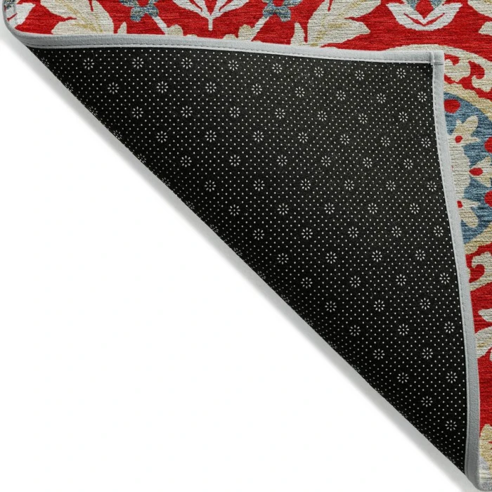Addison Chantille ACN751-Red 8 ft. X 8 ft. Round Rug
