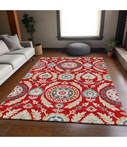 Addison Chantille ACN751-Red 10 ft. X 14 ft. Rectangle Rug