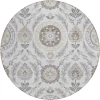 Addison Chantille ACN751-Silver 8 ft. X 8 ft. Round Rug