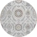 Addison Chantille ACN751-Silver 8 ft. X 8 ft. Round Rug