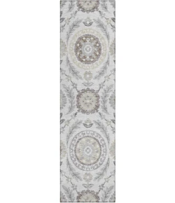 Addison Chantille ACN751-Silver 2 ft. 3 in. X 7 ft. 6 in. Rectangle Rug