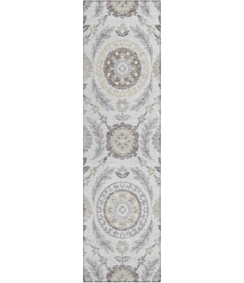 Addison Chantille ACN751-Silver 2 ft. 3 in. X 7 ft. 6 in. Rectangle Rug