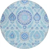 Addison Chantille ACN751-Sky 8 ft. X 8 ft. Round Rug