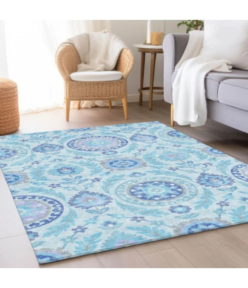 Addison Chantille ACN751-Sky 5 ft. X 7 ft. 6 in. Rectangle Rug