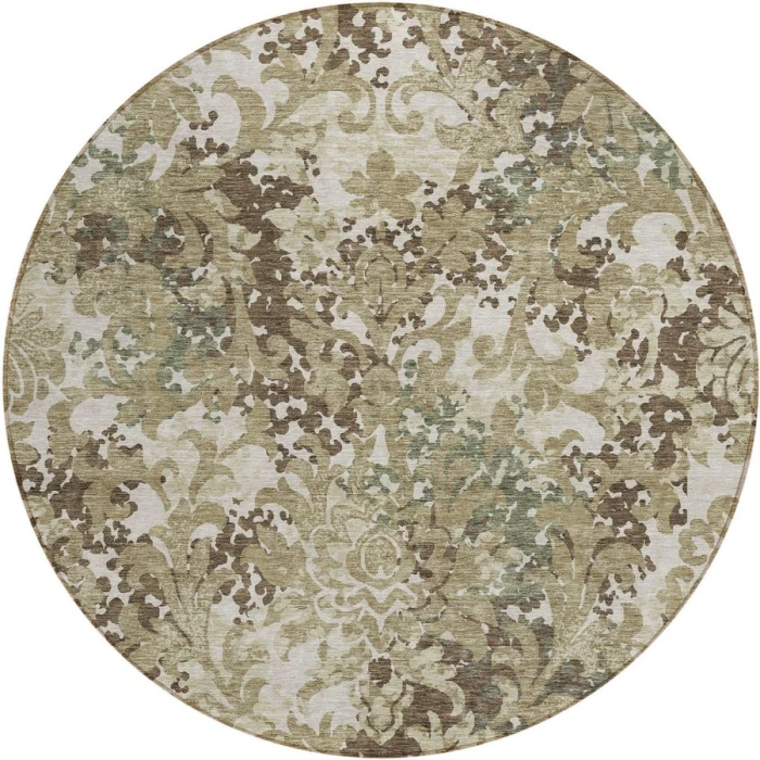Addison Chantille ACN752-Beige 8 ft. X 8 ft. Round Rug