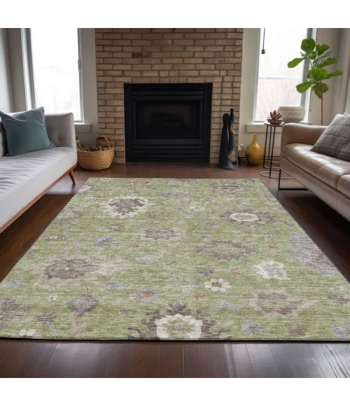 Addison Chantille ACN753-Aloe 5 ft. X 7 ft. 6 in. Rectangle Rug