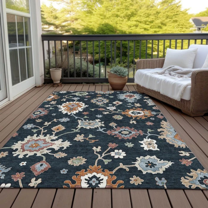 Addison Chantille ACN753-Black 3 ft. X 5 ft. Rectangle Rug