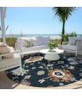 Addison Chantille ACN753-Black 8 ft. X 8 ft. Round Rug