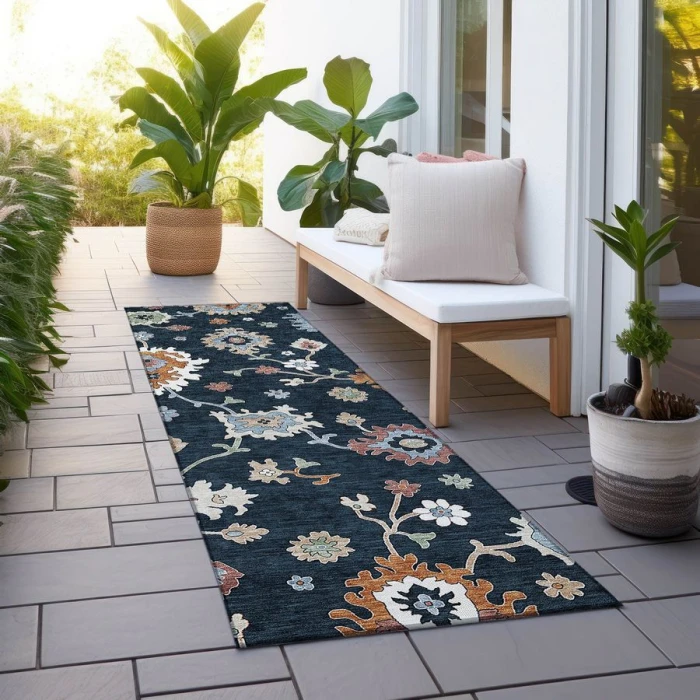 Addison Chantille ACN753-Black 2 ft. 3 in. X 7 ft. 6 in. Rectangle Rug