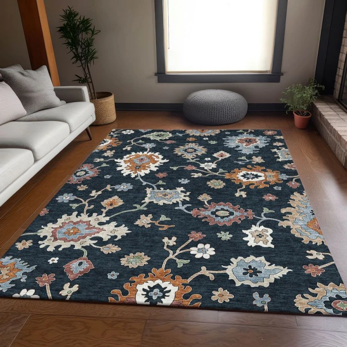 Addison Chantille ACN753-Black 3 ft. X 5 ft. Rectangle Rug
