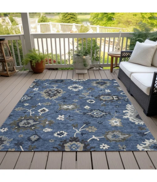 Addison Chantille ACN753-Blue 5 ft. X 7 ft. 6 in. Rectangle Rug