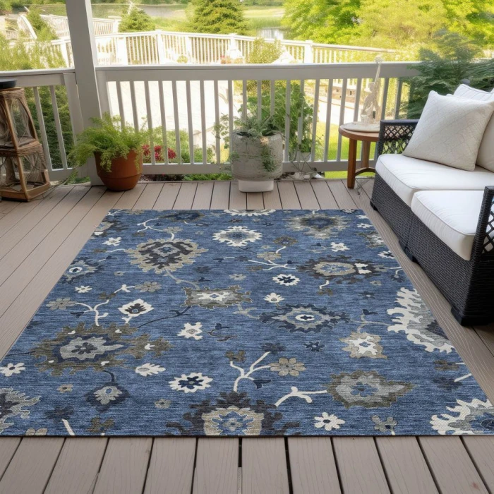 Addison Chantille ACN753-Blue 5 ft. X 7 ft. 6 in. Rectangle Rug