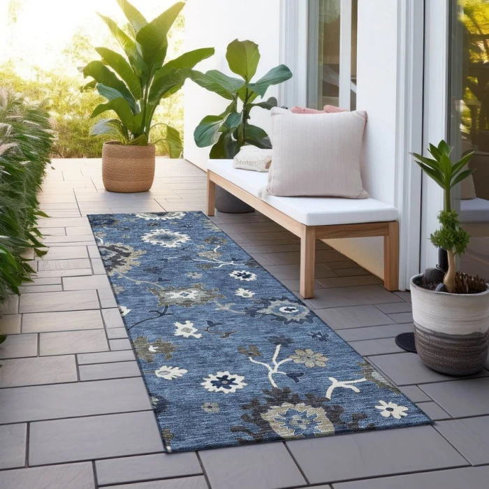Addison Chantille ACN753-Blue 2 ft. 3 in. X 7 ft. 6 in. Rectangle Rug