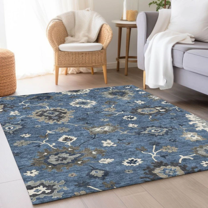 Addison Chantille ACN753-Blue 5 ft. X 7 ft. 6 in. Rectangle Rug