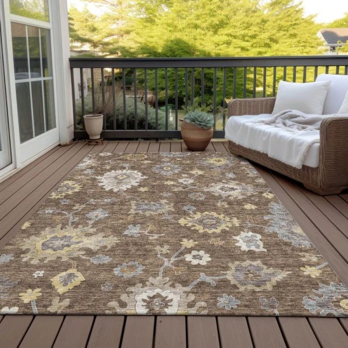 Addison Chantille ACN753-Chocolate 3 ft. X 5 ft. Rectangle Rug