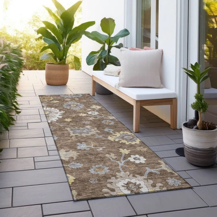 Addison Chantille ACN753-Chocolate 2 ft. 3 in. X 7 ft. 6 in. Rectangle Rug