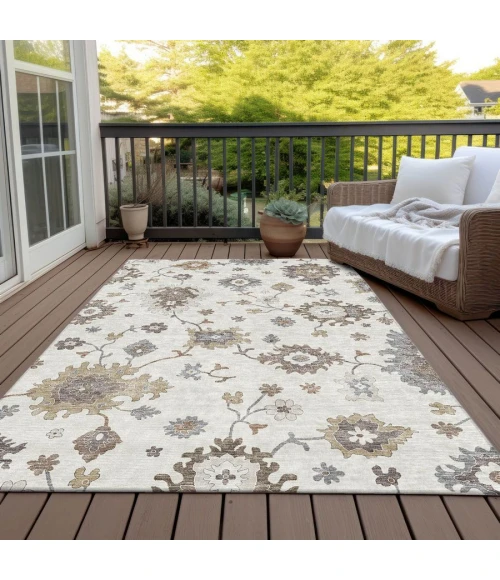 Addison Chantille ACN753-Ivory 5 ft. X 7 ft. 6 in. Rectangle Rug