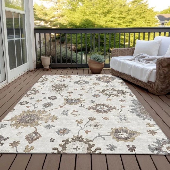 Addison Chantille ACN753-Ivory 3 ft. X 5 ft. Rectangle Rug