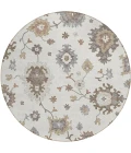 Addison Chantille ACN753-Ivory 8 ft. X 8 ft. Round Rug