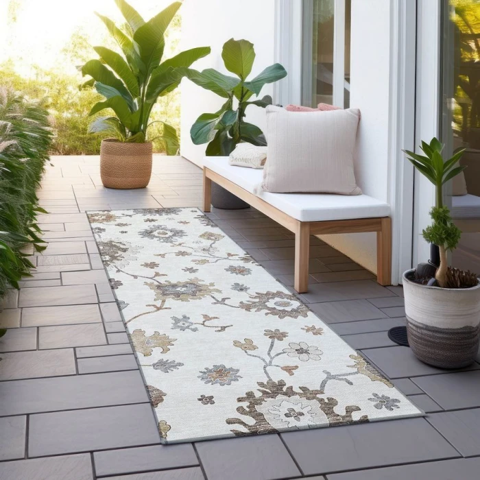 Addison Chantille ACN753-Ivory 2 ft. 3 in. X 7 ft. 6 in. Rectangle Rug