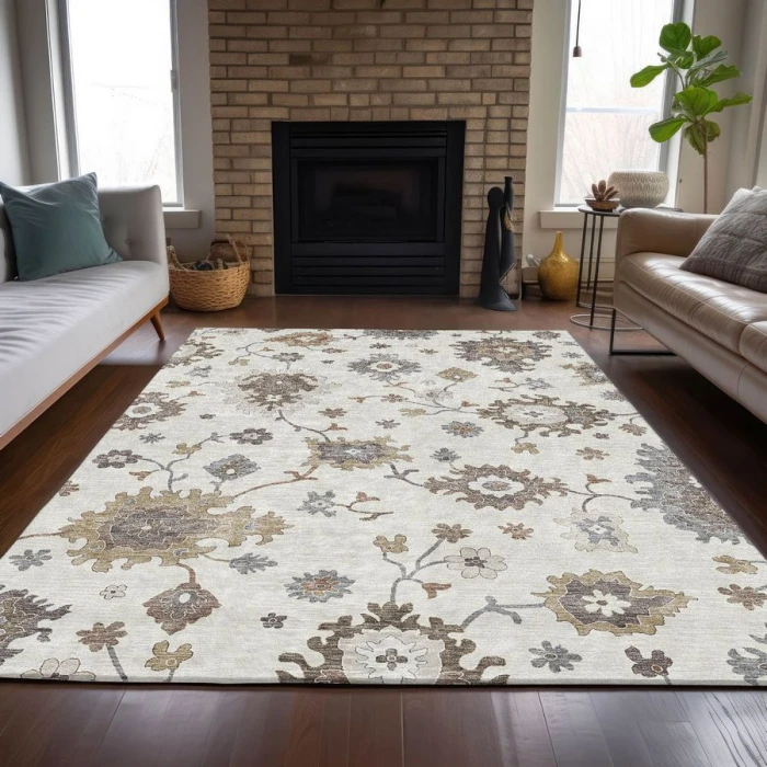 Addison Chantille ACN753-Ivory 3 ft. X 5 ft. Rectangle Rug
