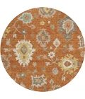 Addison Chantille ACN753-Paprika 8 ft. X 8 ft. Round Rug