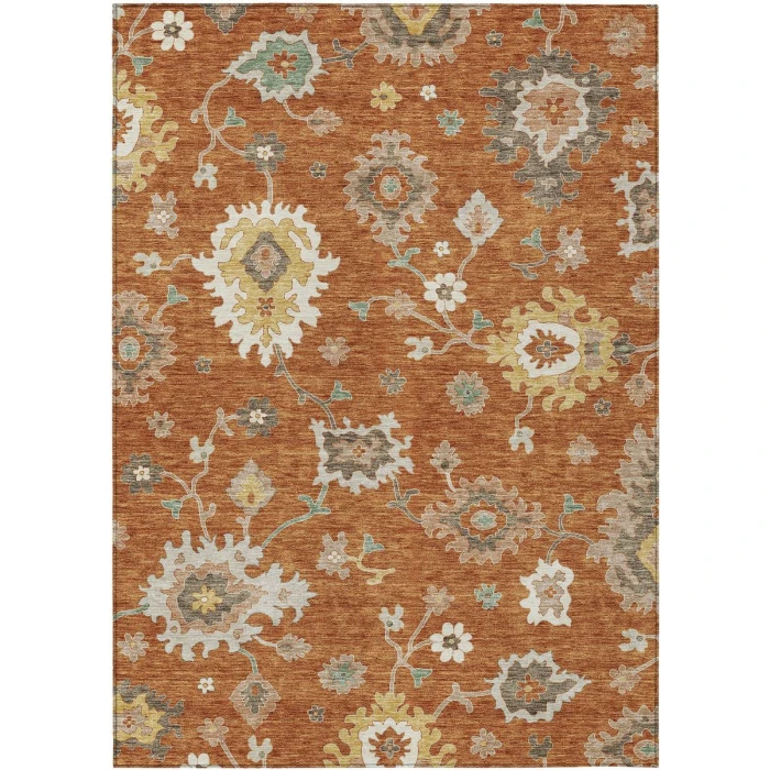 Addison Chantille ACN753-Paprika 5 ft. X 7 ft. 6 in. Rectangle Rug
