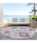 Addison Chantille ACN753-Pink 8 ft. X 8 ft. Round Rug