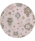 Addison Chantille ACN753-Pink 8 ft. X 8 ft. Round Rug