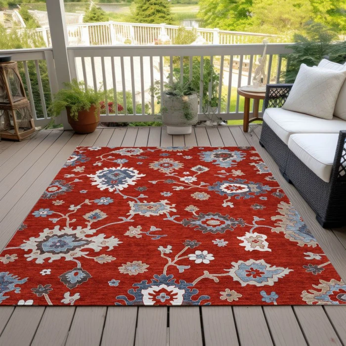 Addison Chantille ACN753-Red 3 ft. X 5 ft. Rectangle Rug
