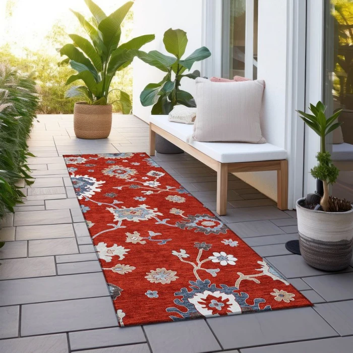Addison Chantille ACN753-Red 2 ft. 3 in. X 7 ft. 6 in. Rectangle Rug