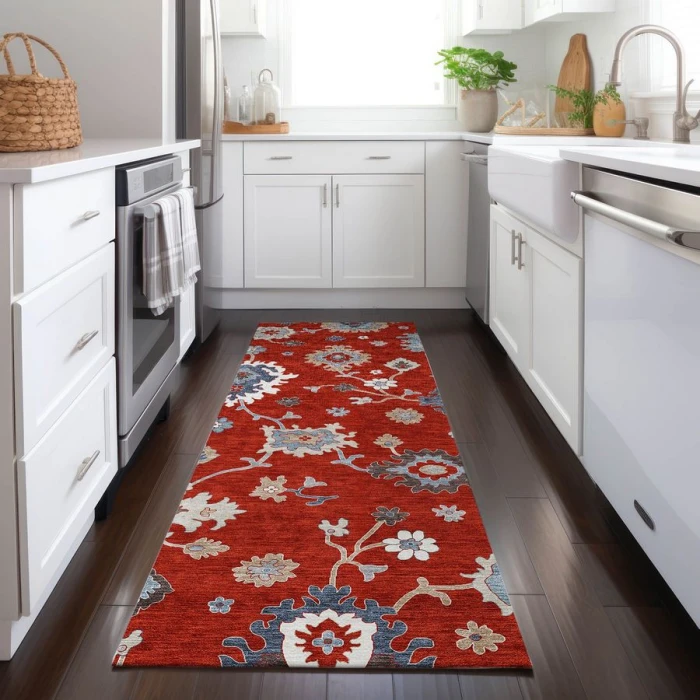 Addison Chantille ACN753-Red 2 ft. 3 in. X 7 ft. 6 in. Rectangle Rug