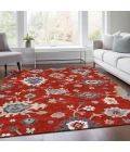 Addison Chantille ACN753-Red 5 ft. X 7 ft. 6 in. Rectangle Rug
