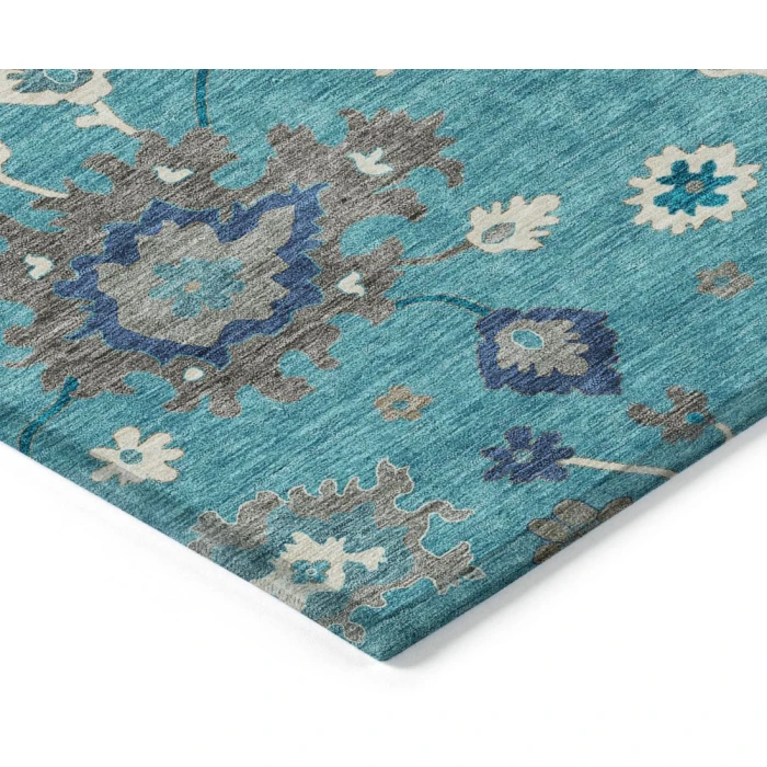 Addison Chantille ACN753-Teal 3 ft. X 5 ft. Rectangle Rug