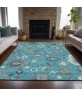 Addison Chantille ACN753-Teal 8 ft. X 10 ft. Rectangle Rug