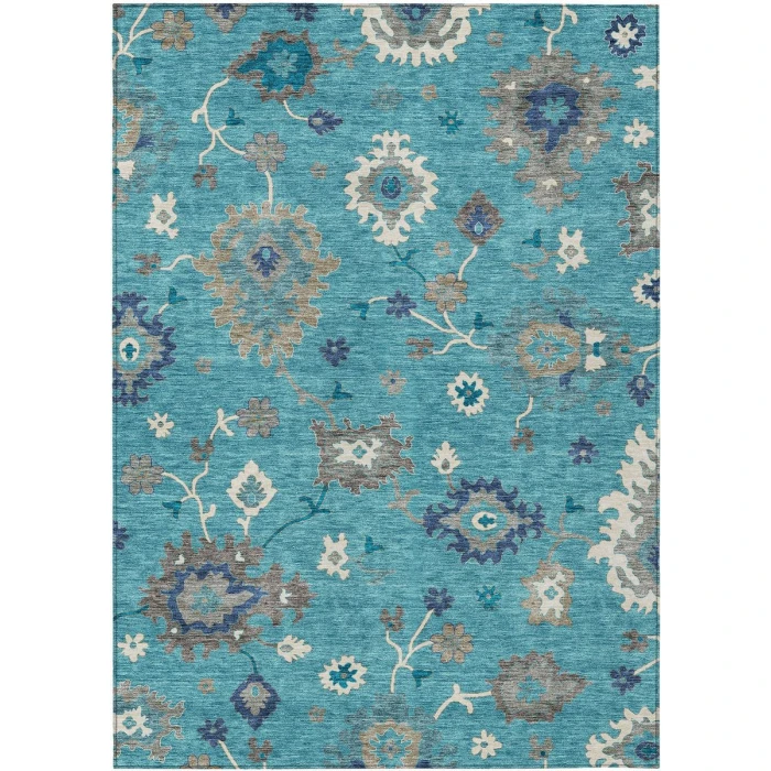 Addison Chantille ACN753-Teal 3 ft. X 5 ft. Rectangle Rug